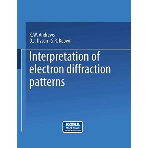Interpretation Of Electron Diffraction Patterns    Format Broch 