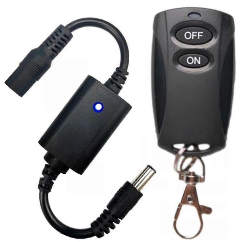 Interrupteur  distance de bande lumineuse  LED DC3.7V-12V Lampe de lecture de table de bureau de lumire RF Interrupteur  tlcommande sans fil 433MHZ