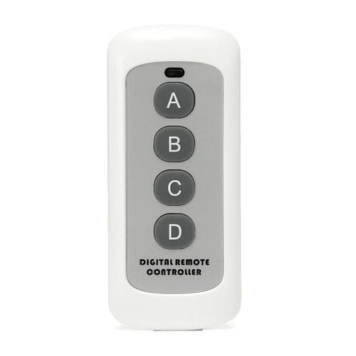 Interrupteur  tlcommande  4 boutons, 433MHz, Code EV1527, transmetteur RF, cl sans fil pour ouvre porte de Garage de maison intelligente