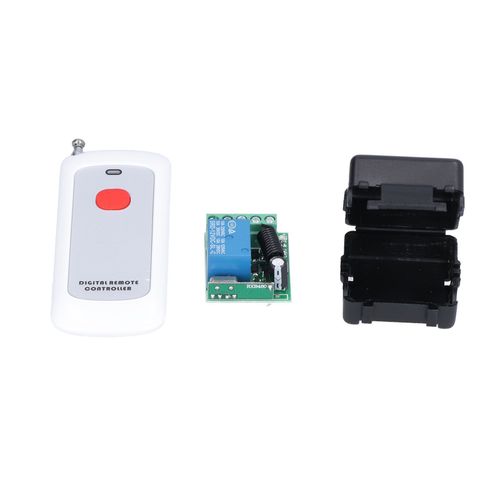 Interrupteur A Telecommande Sans Fil 12 V Cc, Controleur De Lampe Longue Distance Unidirectionnel Pour Garage