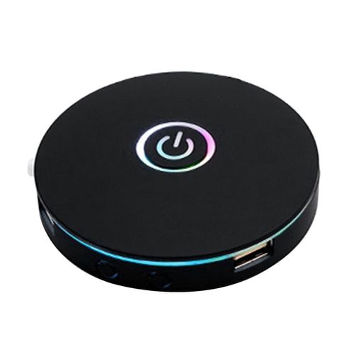 Interrupteur d'ordinateur Bouton d'alimentation de l'hte externe d'effet d'clairage RVB, adapt aux cybercafs, H