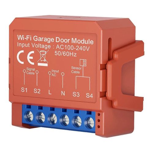 Interrupteur D'ouvre-Porte De Garage Wifi Tuya Tlcommande Module D'ouverture De Minuterie De Porte De Garage Intelligente Sans Fil