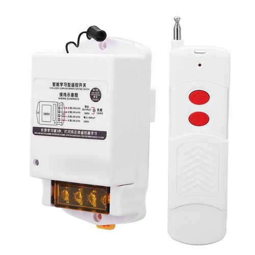 Interrupteur De Tlcommande Rf Intelligent Interrupteur Sans Fil Multifonctionnel Pour Alarme Et Pompe  Eau Ac 380v