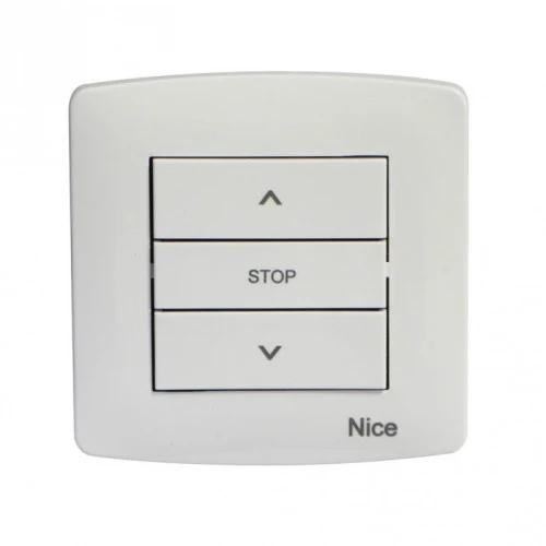 Interrupteur Nice Avec Cadre Blanc Rf : Ni55530000