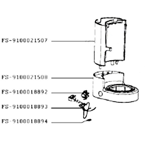 Interrupteur - Robot mnager (FS-9100018892 MOULINEX)