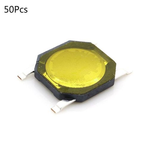 Interrupteur Tactile  4 broches pour four  micro-ondes, rsistance  la temprature, Micro interrupteur  Membrane SMD, 50x