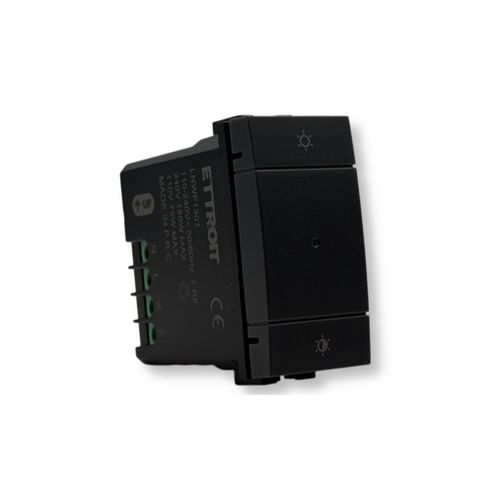 Interrupteur Variateur Connect Smart Wifi Tuya Fruit Module Compatible Avec Les Supports Bticino Living Noir[Mat791336]