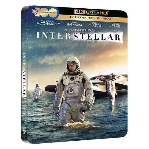 Interstellar - 4k Ultra Hd + Blu-Ray - dition Botier Steelbook de Nolan Christopher