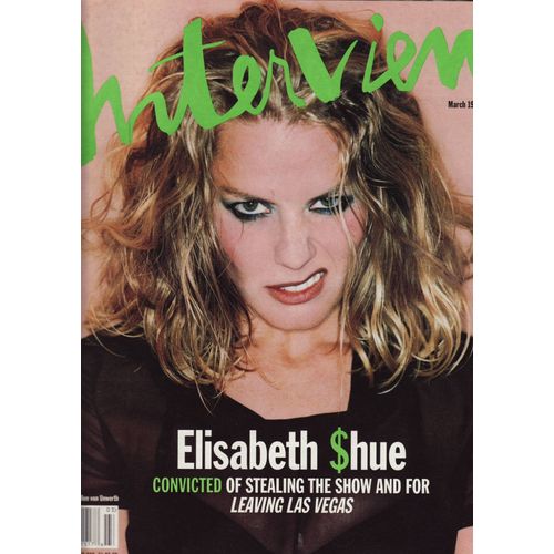 Interview (Edition Usa) / 03-1996 N3 : Elisabeth Shue By Ellen Von Unwerth (4p) - Moby (4p)