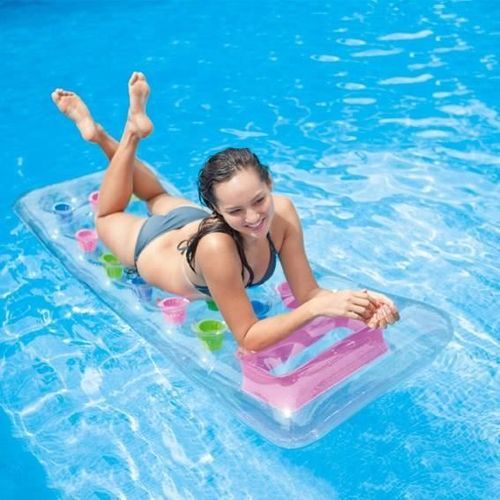 Intex - 59894eu - Matelas Transparent  Poches - Coloris Alatoire