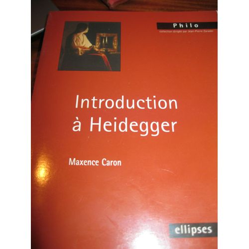 Introduction  Heidegger   de maxence caron  Format Broch 
