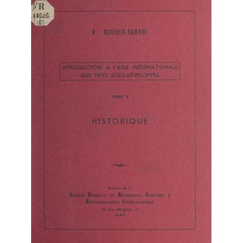 Introduction  L'aide Internationale Aux Pays Sous-Dvelopps (2). Historique  