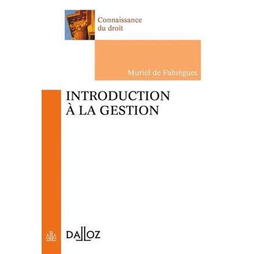Introduction  La Gestion 3ed  