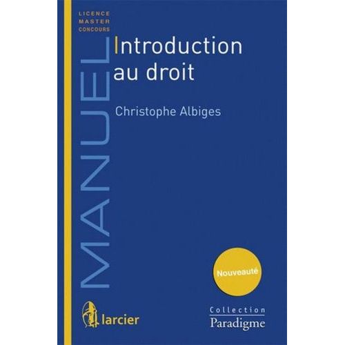 Introduction Au Droit    Format Grand Format 
