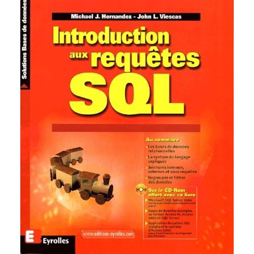 Introduction Aux Requetes Sql - Avec Cd-Rom   de Hernandez Michael-J  Format Broch 