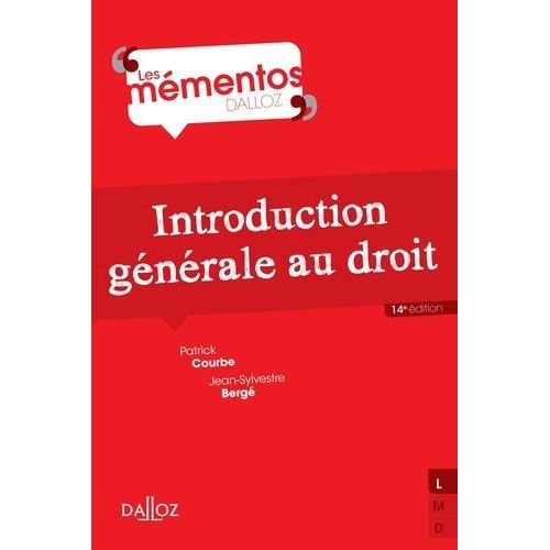 Introduction Gnrale Au Droit    Format Grand Format 