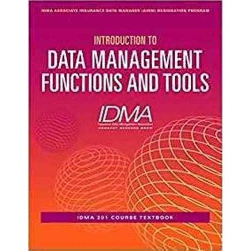 Introduction To Data Management Functions And Tools    Format Broch 