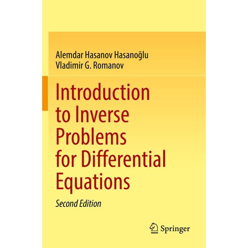 Introduction To Inverse Problems For Differential Equations    Format Broch 