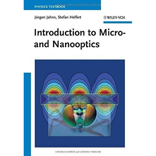Introduction To Micro- And Nanooptics   de Jrgen Jahns  Format Broch 