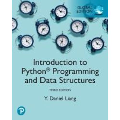Introduction To Python Programming And Data Structures, Global Edition    Format Broch 