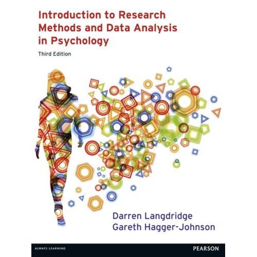 Introduction To Research Methods And Data Analysis In Psychology    Format Broch 