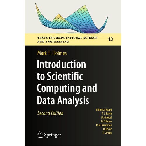 Introduction To Scientific Computing And Data Analysis    Format Reli 