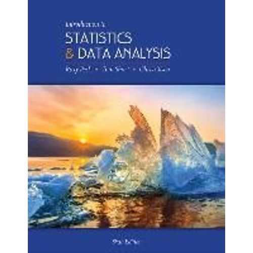 Introduction To Statistics And Data Analysis    Format Reli 