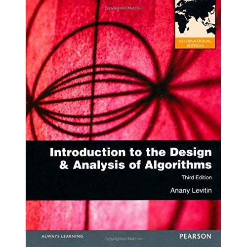 Introduction To The Design And Analysis Of Algorithms    Format Broch 