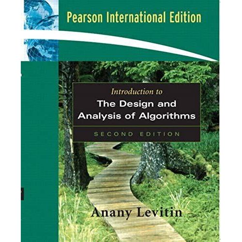 Introduction To The Design And Analysis Of Algorithms   de unknown  Format Broch 