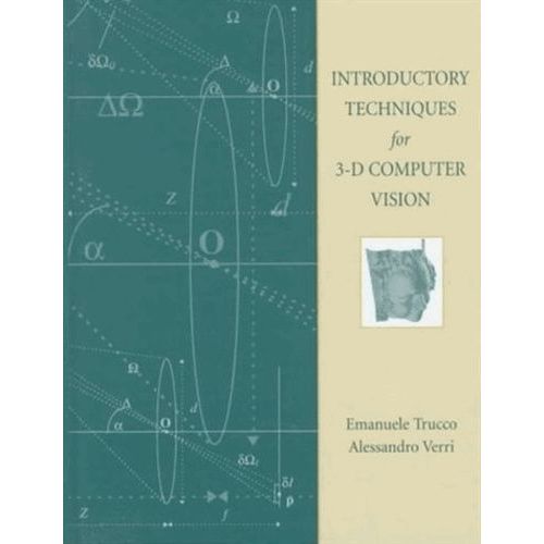 Itroductory Techniques For 3-D Computer Vision   de Trucco Emanuele  Format Reli 