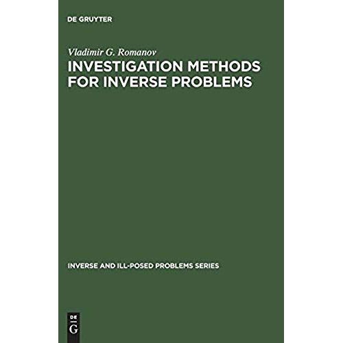 Investigation Methods For Inverse Problems    Format Reli 