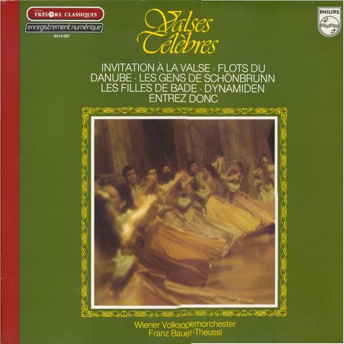 Invitation  La Valse ; Les Gens De Schnbrunn ; Flots Du Danube ; Les Filles De Bade ; Dynamiden ; Entrez Donc - Carl Maria Von Weber - Josef Lanner - Iosif Ivanovici - Karel Komzak - Josef Strauss - Carl Michal Ziehrer