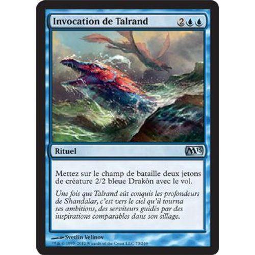 Invocation De Talrand - Magic Mtg