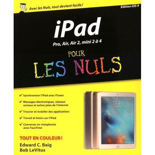 Ipad Avec Ios9 Pour Les Nuls    Format Broch 