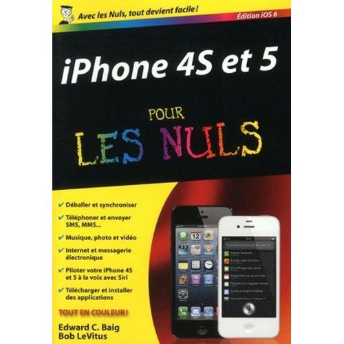 Iphone 4s Et 5 d Ios 6 Poche Pour Les Nuls  