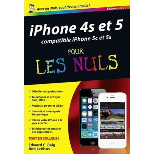 Iphone 4s Et 5 Poche Pour Les Nuls d Ios 7  