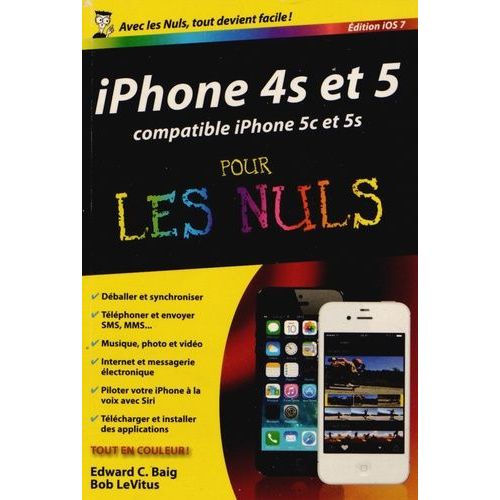 Iphone 4s Et 5 Pour Les Nuls - Edition Ios7    Format Poche 
