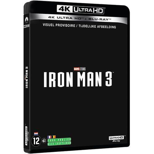 Iron Man 3 - 4k Ultra Hd + Blu-Ray de Shane Black