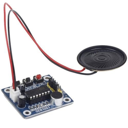 ISD1820 Enregistreur denregistrement vocal Module de lecture denregistrement vocal avec Mini Sound Audio Speake