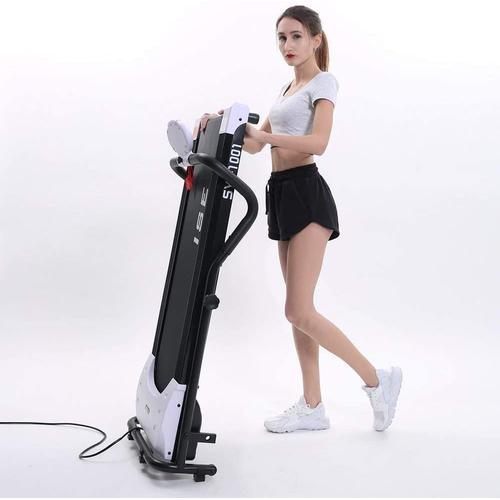 Ise Tapis De Course Electrique Pliable, Motoris‎ 10km/H Moteur Dc 750w, Systme De Conduite, Silencieux, Idal Pour Maison/Bureau,Sy-1001