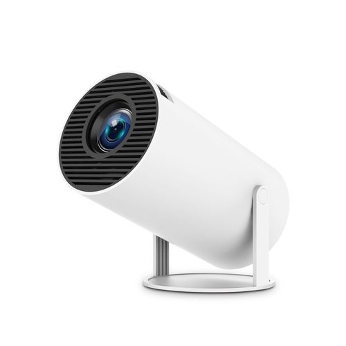 Isinbox Vidoprojecteur Mini Projecteur Portable Bluetooth Auto, 12000L Intelligent 4K Full Hd Supporte, avec Wifi 6, Bt 5.0