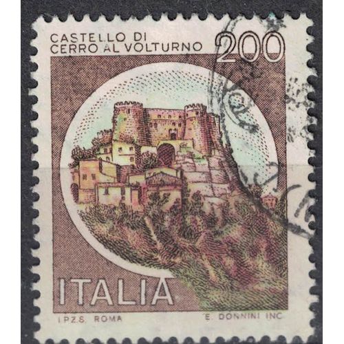 Italie 1994 Oblitr Used Chteau De Cerro Al Volturno Su