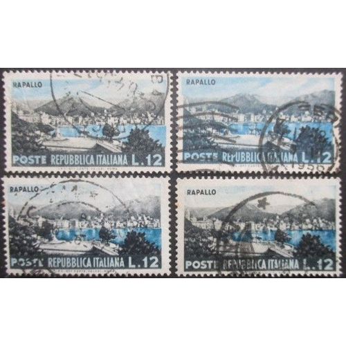 Italie N665 X 4 Oblitr