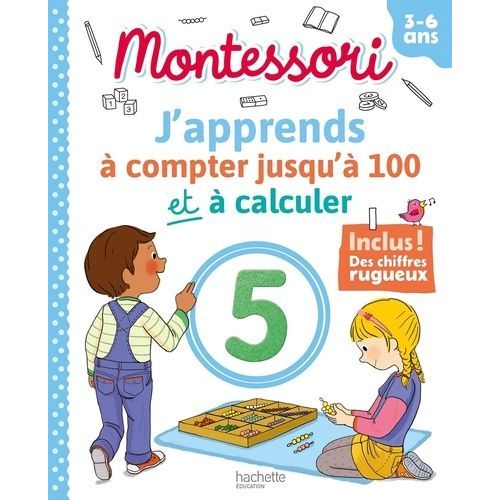 J'apprends  Compter Jusqu' 100 Et  Calculer - Inclus ! Des Chiffres Rugueux    Format Grand Format 