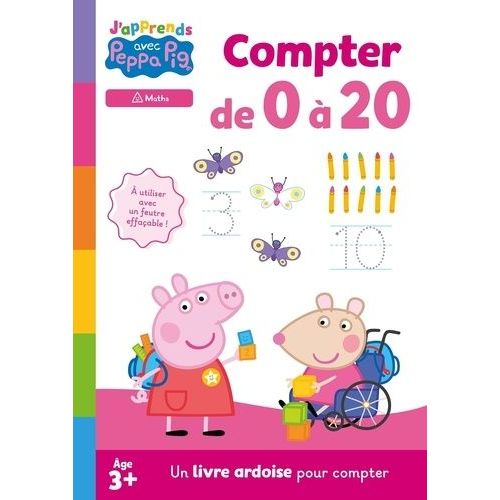 Compter De 0  20 - Un Livre Ardoise Pour Compter    Format Album 