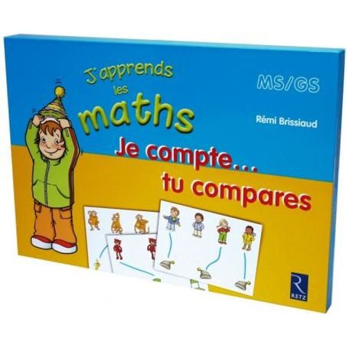 J'apprends Les Maths - Je Compte... Tu Compares/Ms-Gs   de Rmi Brissiaud  Format Bote 