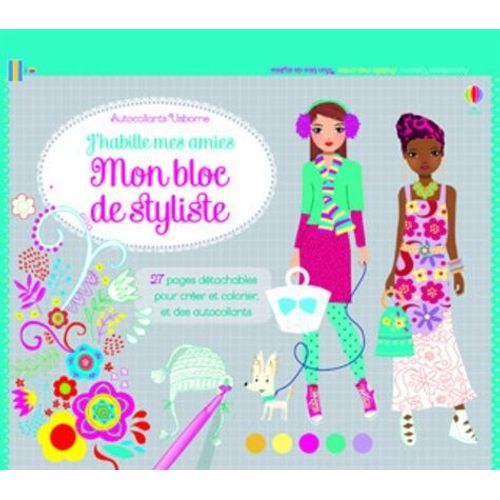 J'habille Mes Amies - Mon Bloc De Styliste   de Watt Fiona  Format Album 
