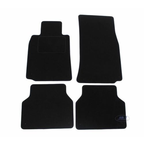 Tapis De Sol Noir Velours - J&j Automotive - Bmw 5 E39 - Sur Mesure - Antidrapant - Impermable