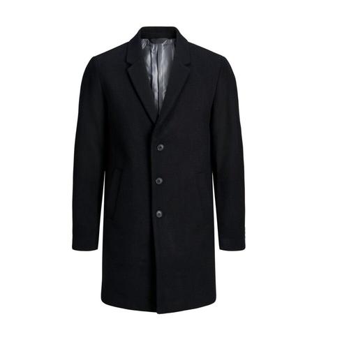 Jack & Jones - Coats > Single-Breasted Coats - Black