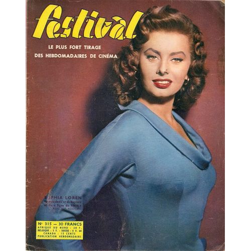 Jacques Grello 1p/ Jean Gabin 1/2p/ Repris De Justice Avec Dawn Addams 2p/ Raymond Pellegrin 1.5p/ Francis Lopez 1/2p/ Michele Morgan 1/2p/ Capucine 1.5p/ Sophia Loren Couverture / 315